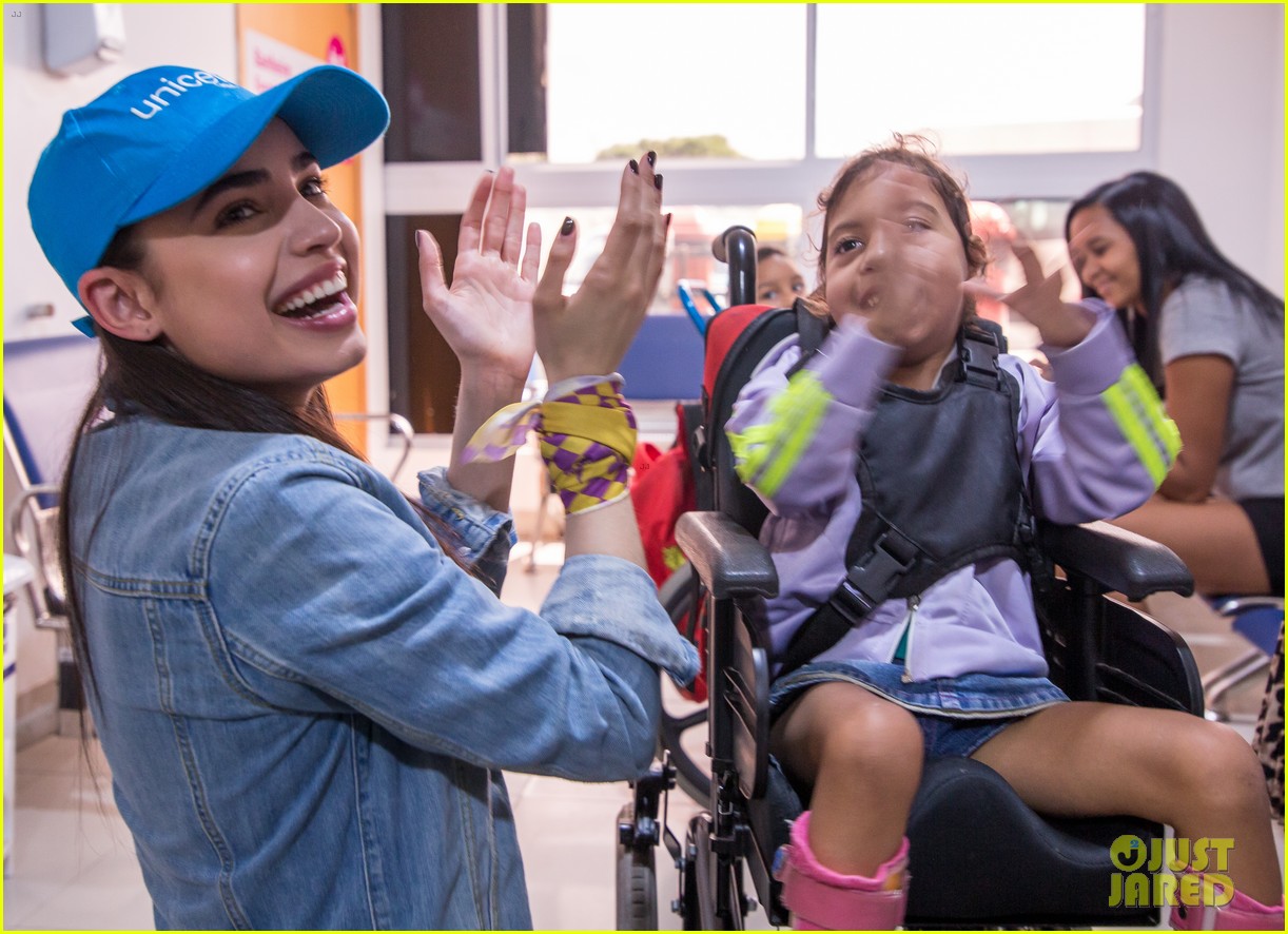 Sofia Carson Visits UNICEF Programming in Brazil with UNICEF USA 3